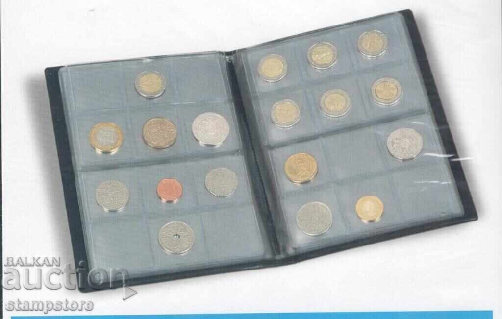 German coin pocket album with coin size up to 33 mm