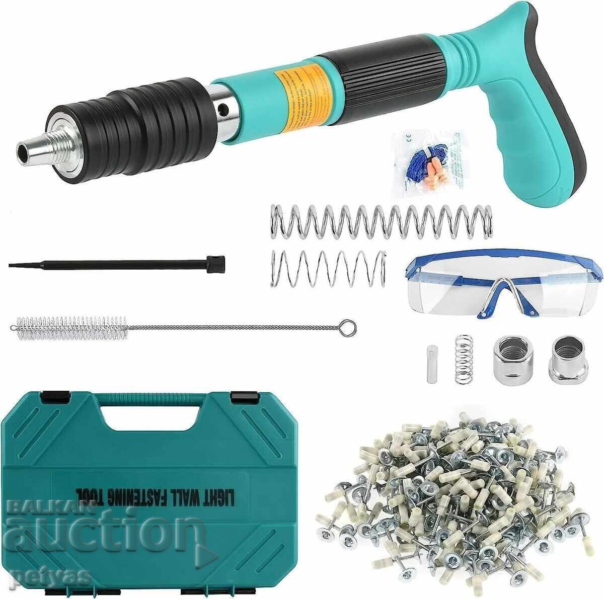 Professional mini nail gun set +100pcs IR nails