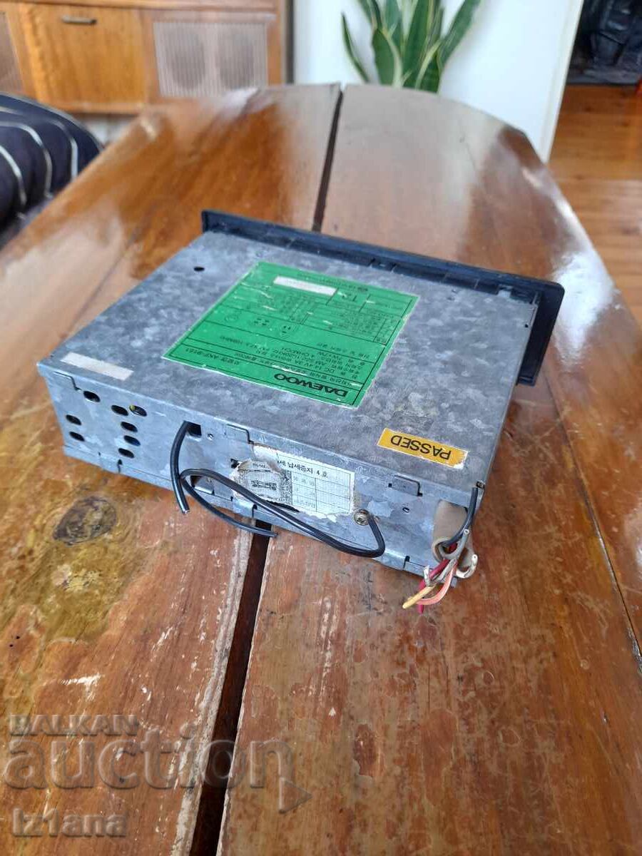 Delivery of Old Daewoo car radio cassette player Delivery of Old Daewoo car radio cassette player