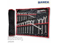 Set of combination wrenches 6-32 25 pieces HAWEK