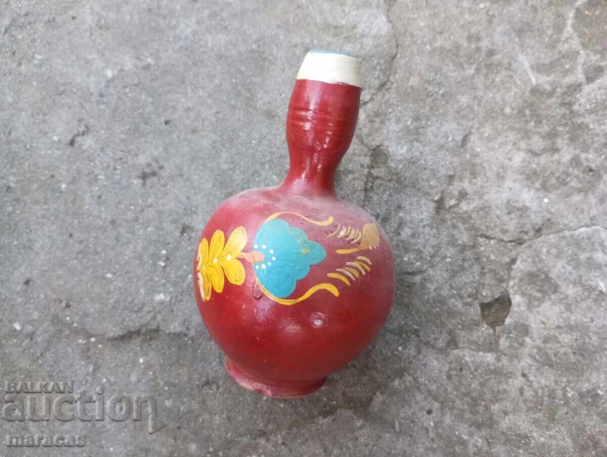 Old ceramic small pitcher with price 10.00 BGN | € 5.11 Old ceramic small pitcher with price 10.00 BGN | € 5.11