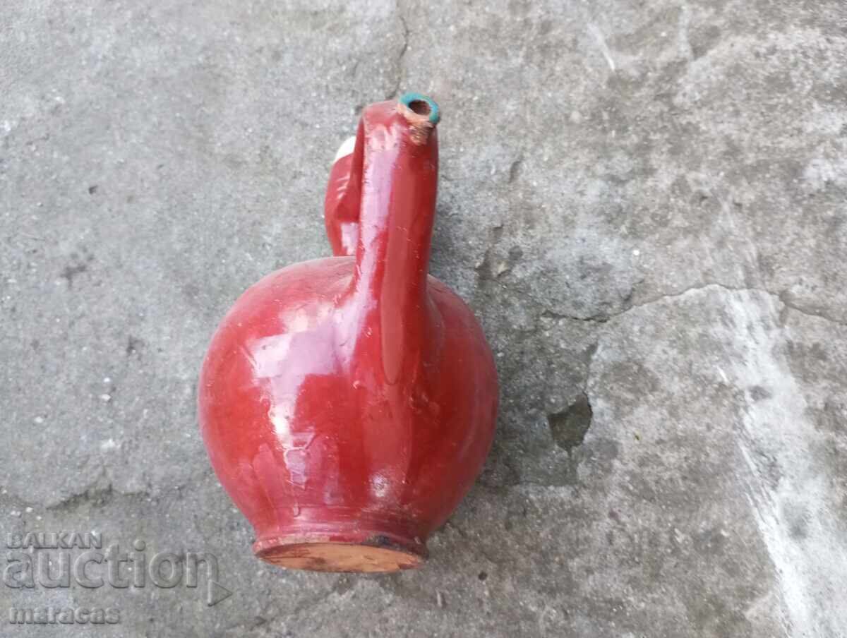 Auction  Old ceramic small pitcher