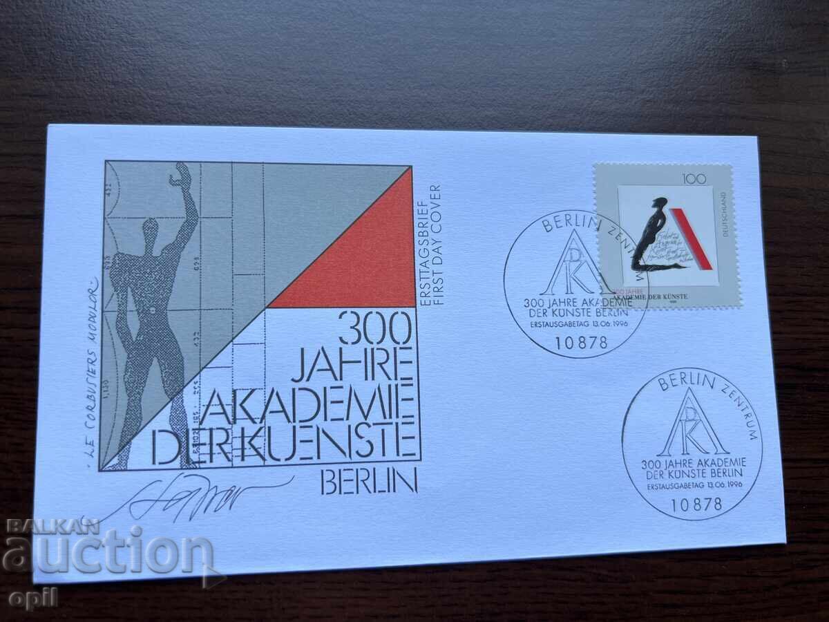 Germany 1996 First Day Cover Academy of Arts Berlin Germany 1996 First Day Cover Academy of Arts Berlin