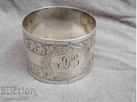 Old German silver napkin holder 19th century