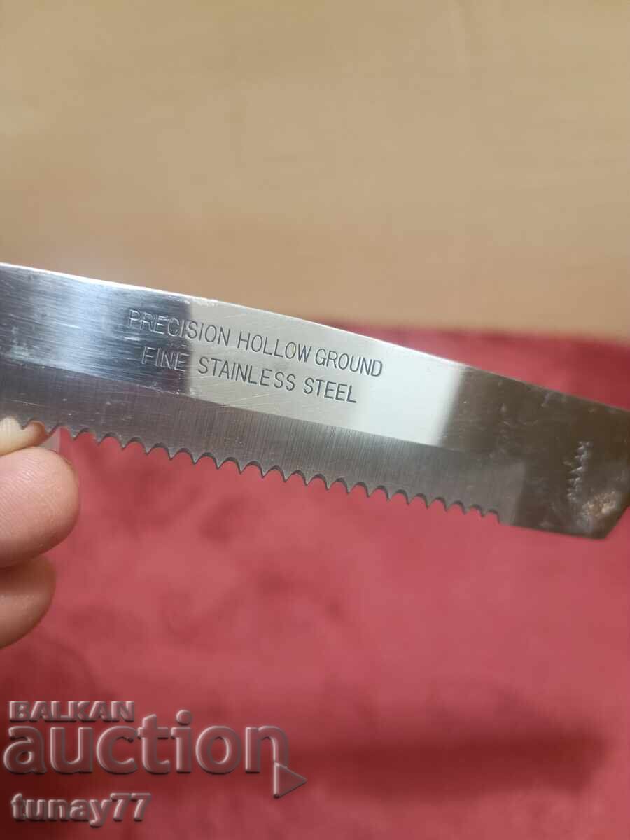 Solid knife with marking 33 cm with price 8.00 BGN | € 4.09 Solid knife with marking 33 cm with price 8.00 BGN | € 4.09