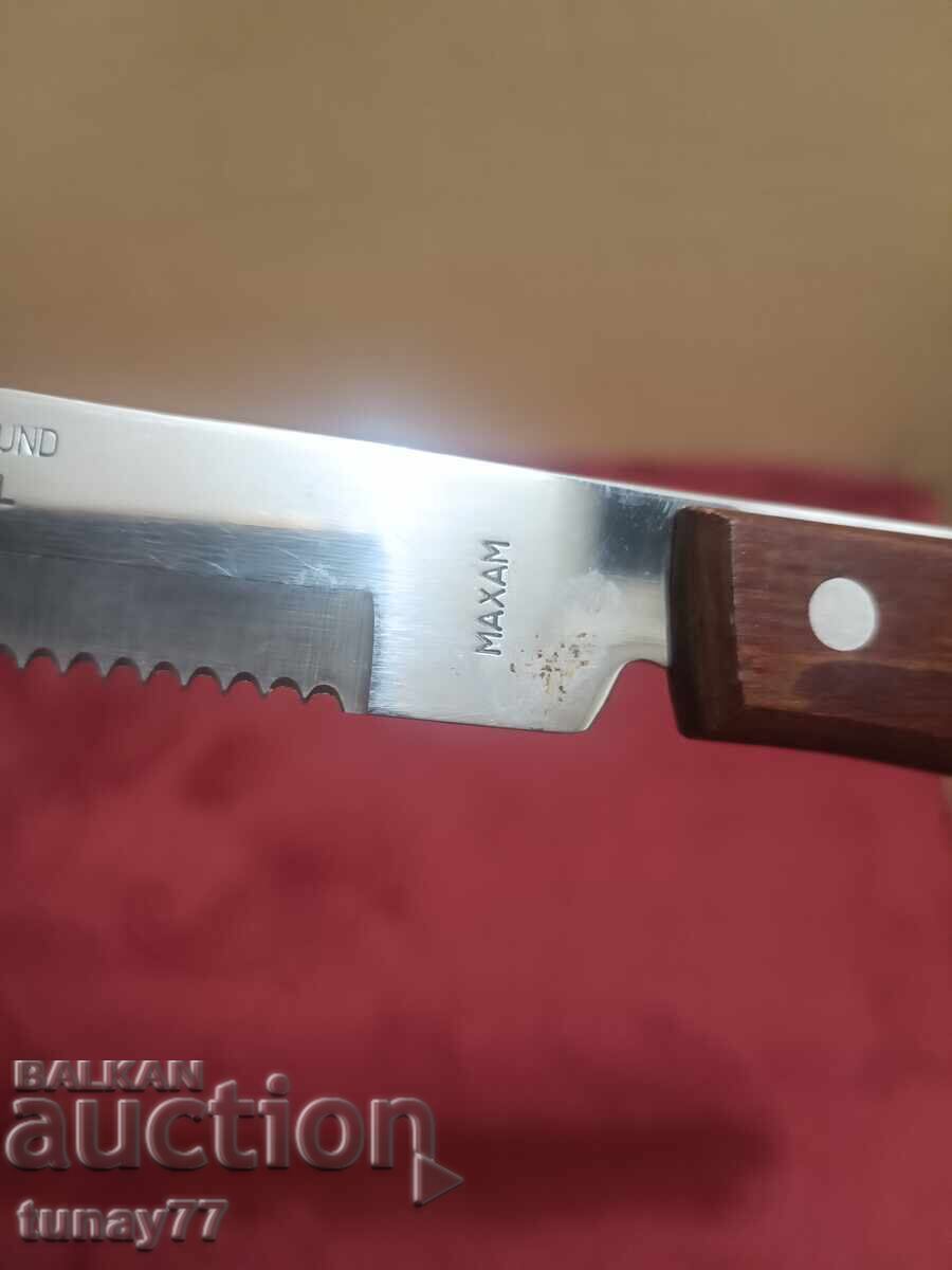 Auction Solid knife with marking 33 cm Auction Solid knife with marking 33 cm