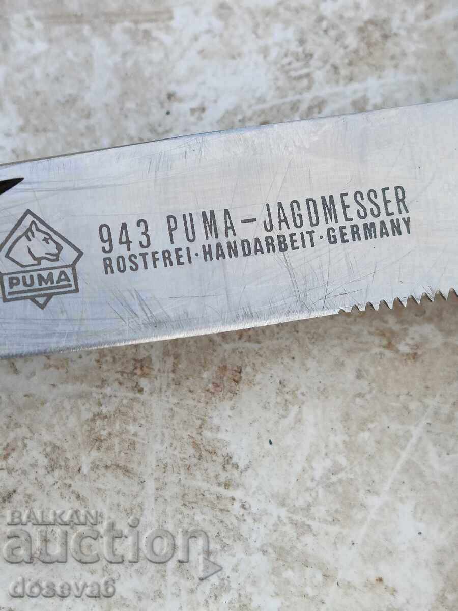 Auction Old folding knife "PUMA" 70 - 80 years of the 20th century. Auction Old folding knife "PUMA" 70 - 80 years of the 20th century.