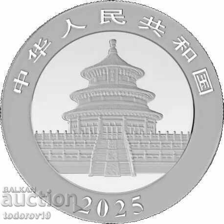 30 gr. Silver Chinese Panda 2025 with price 147.99 BGN | € 75.67 30 gr. Silver Chinese Panda 2025 with price 147.99 BGN | € 75.67