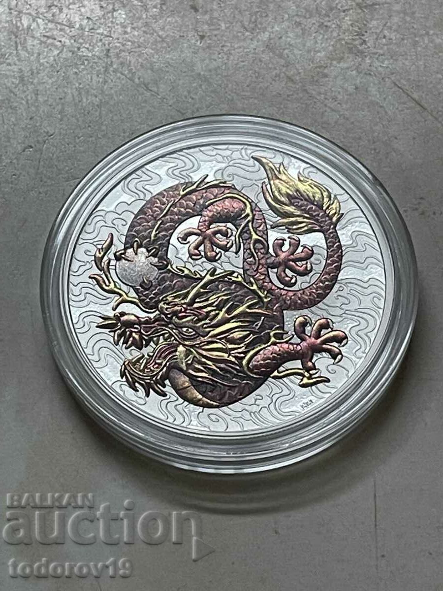 Auction  Silver 1 oz The Only Dragon 2021