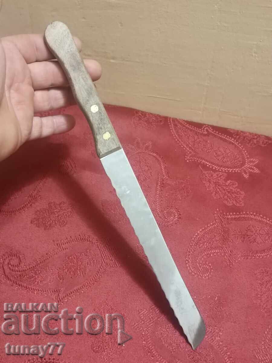 Large Solid Kitchen Knife with Marking - 5 Large Solid Kitchen Knife with Marking - 5