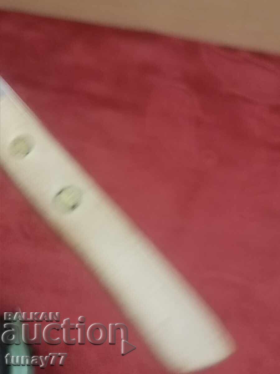 Solid kitchen knife with markings, wooden handle with price 10.00 BGN | € 5.11