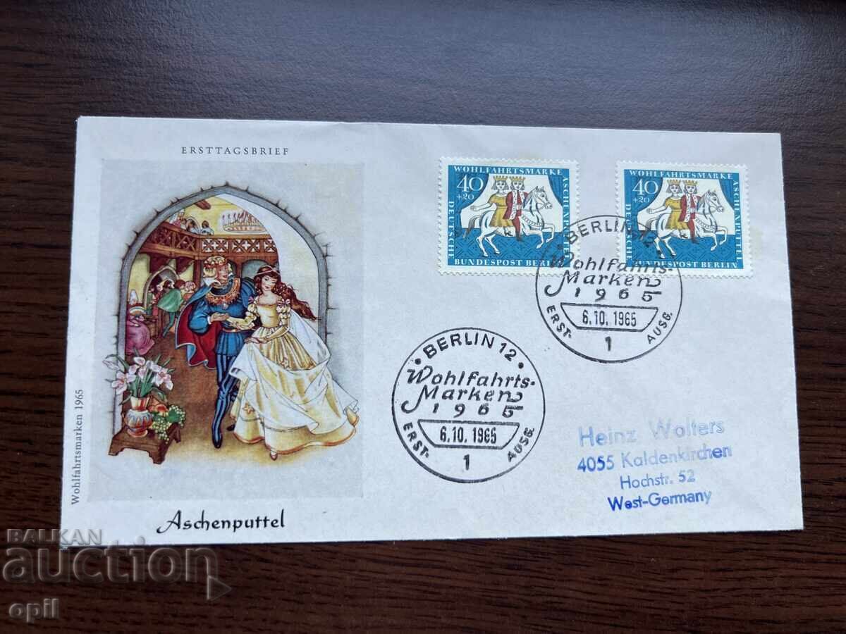 Germany 1965 First Day Cover Cinderella Germany 1965 First Day Cover Cinderella