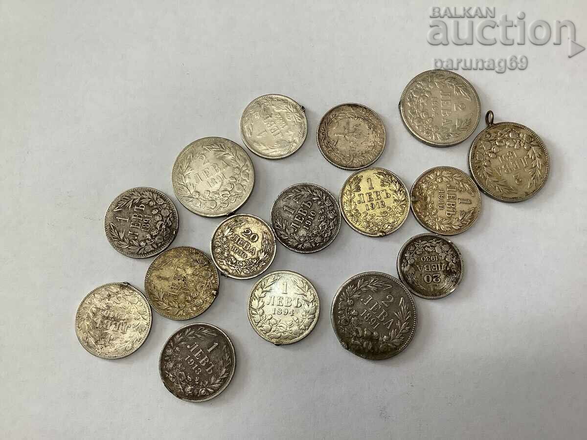 Bulgaria 1.2 leva 1882, 1894, 1912, 1913 LOT pieces for Jewelry Bulgaria 1.2 leva 1882, 1894, 1912, 1913 LOT pieces for Jewelry