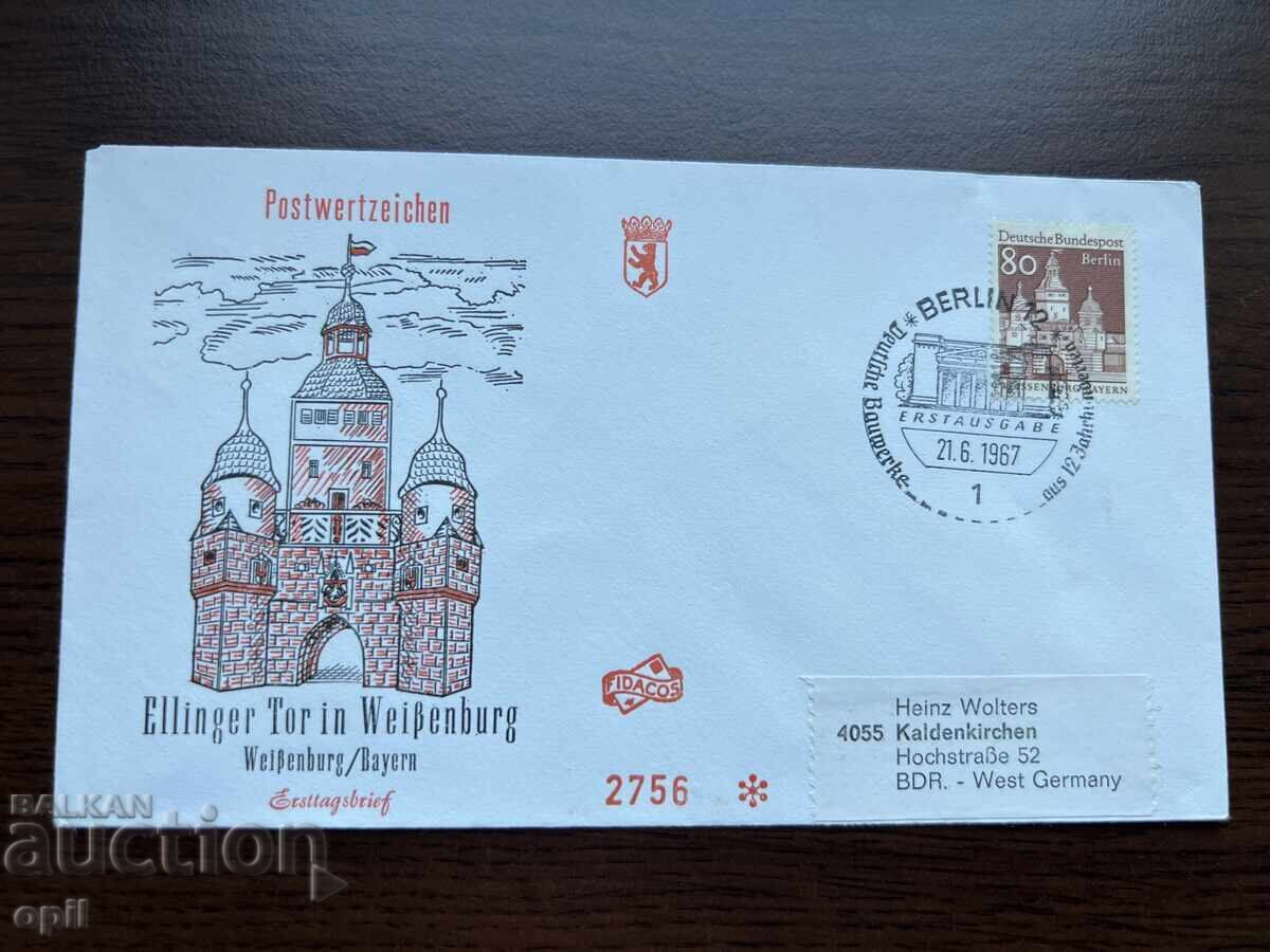 Germany 1967 Weissenburg Bayern - Berlin Germany 1967 Weissenburg Bayern - Berlin