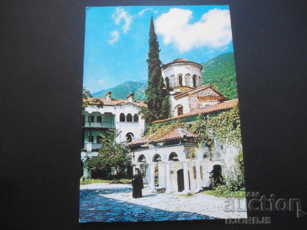 BACHKOV MONASTERY - the church, Old card BACHKOV MONASTERY - the church, Old card