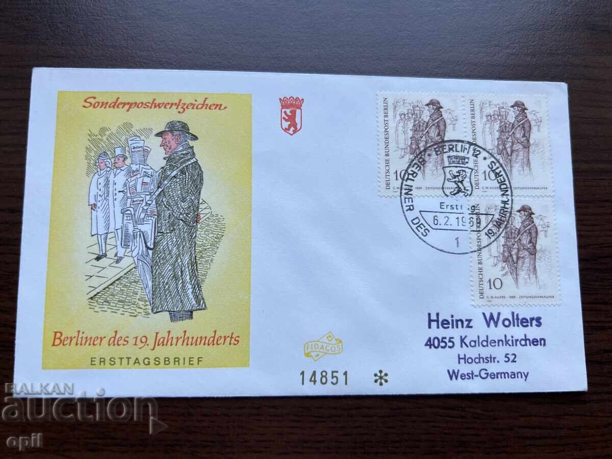 Germany 1969 Berliners of the 19th century Germany 1969 Berliners of the 19th century