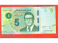 TUNISIE TUNISIE 5 Dinar - issue 2022 NEW UNC