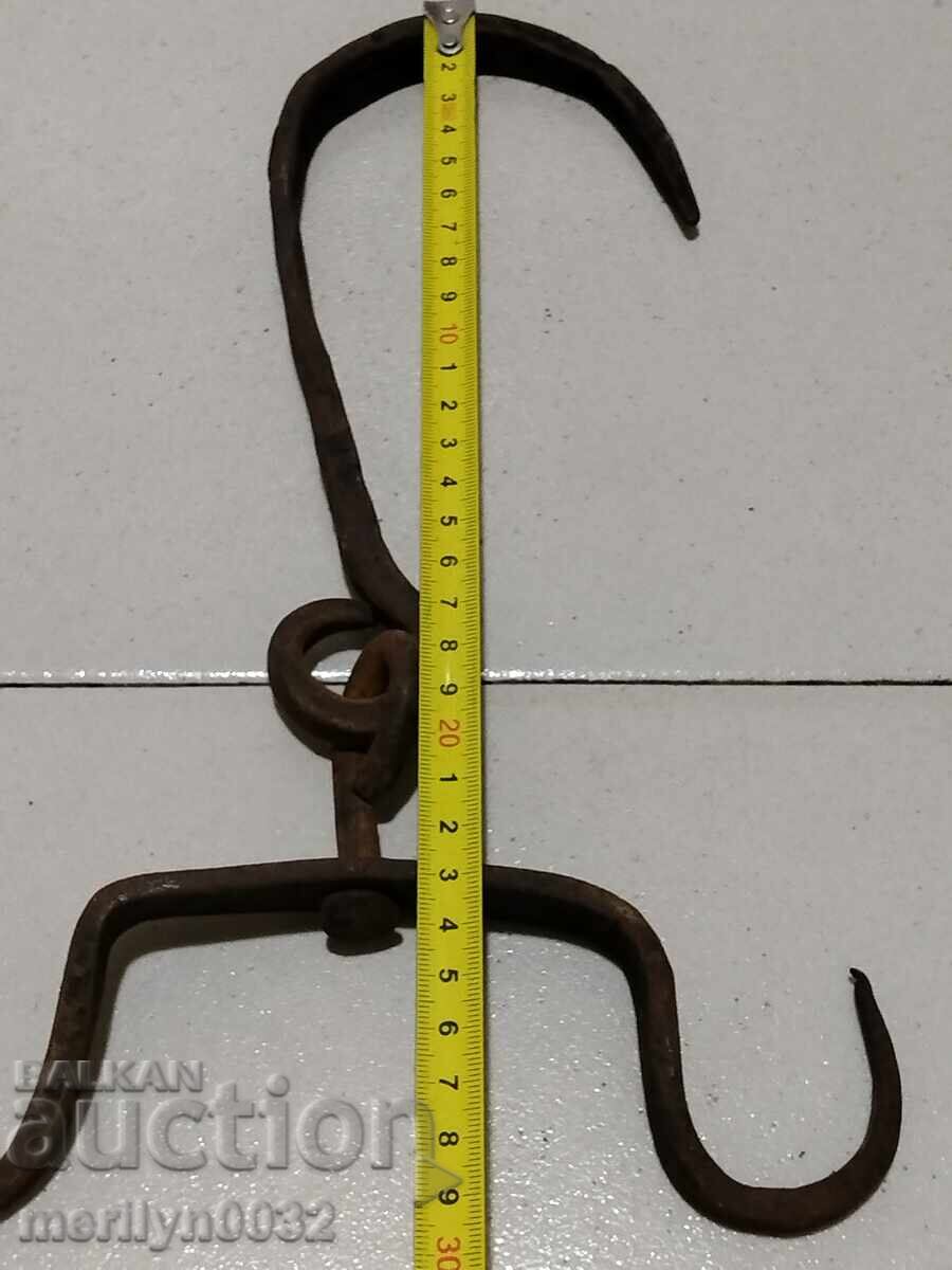 Old hook, wrought iron hook - 5 Old hook, wrought iron hook - 5