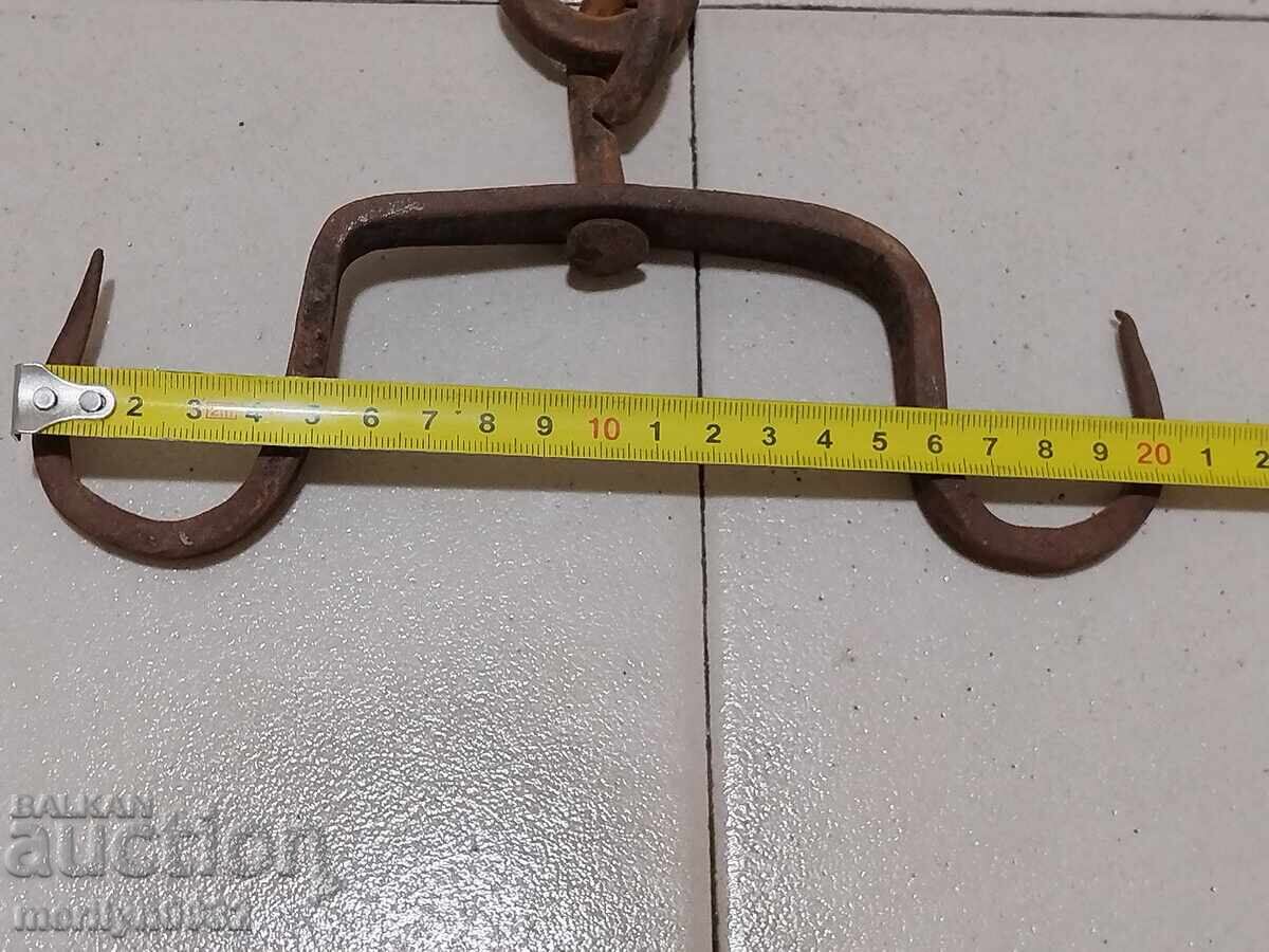 Old hook, wrought iron hook - 6 Old hook, wrought iron hook - 6