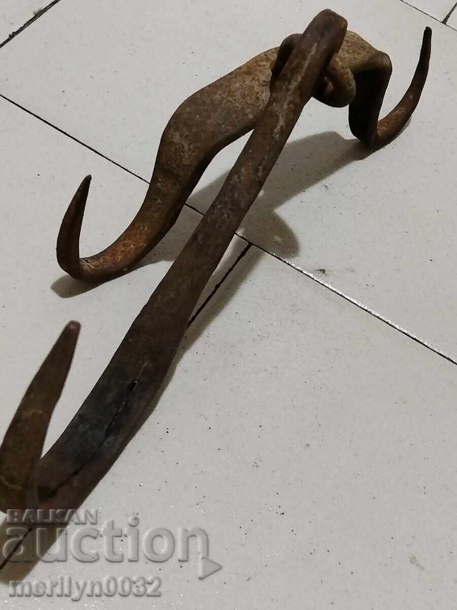 Old hook, wrought iron hook - 7 Old hook, wrought iron hook - 7