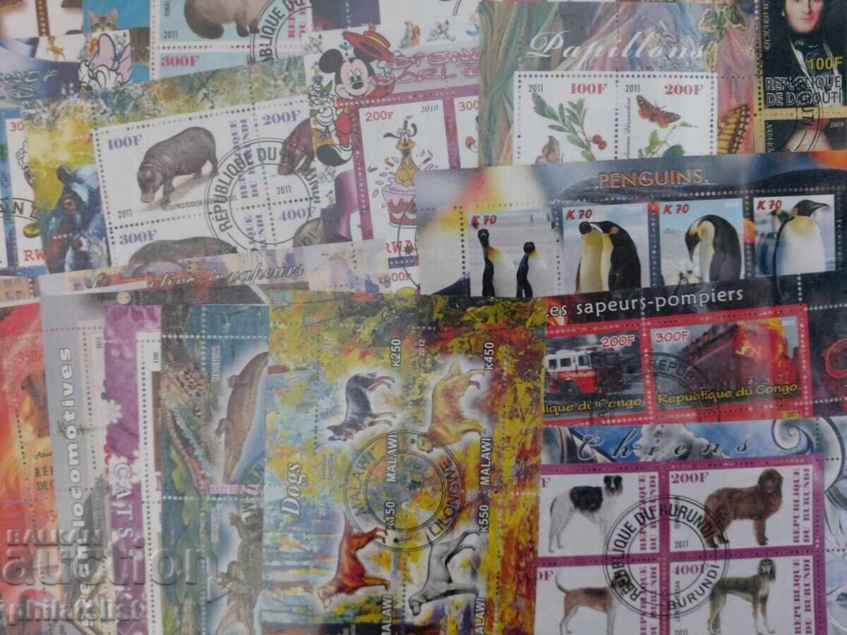 Auction Pack of 515 blocks - African countries, various, themed Auction Pack of 515 blocks - African countries, various, themed