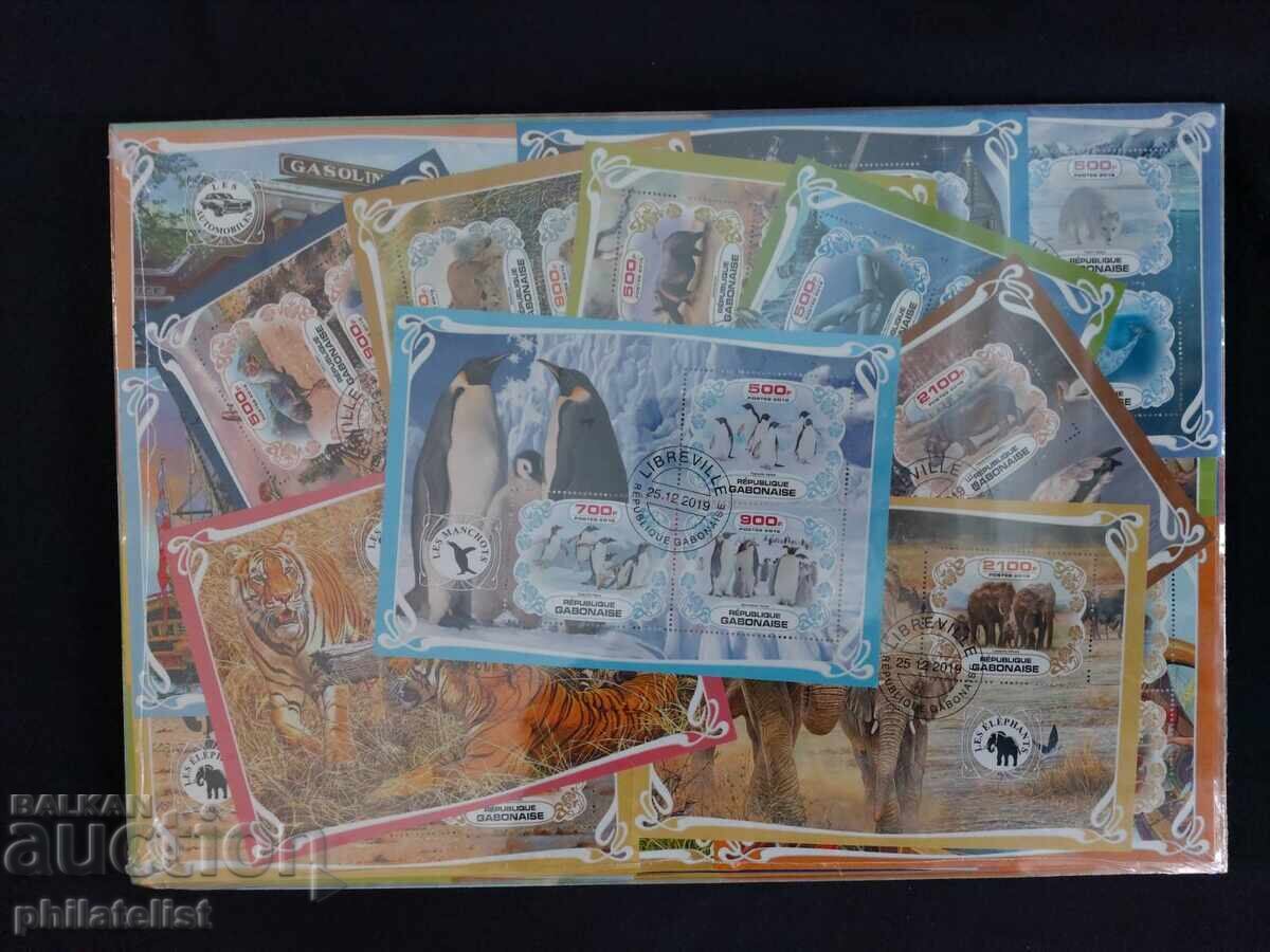 Pack of 128 blocks - African countries, various - 2019 with price 60.00 BGN | € 30.68 Pack of 128 blocks - African countries, various - 2019 with price 60.00 BGN | € 30.68