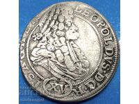 Αυστρία 15 Kreuzer 1694 XV Leopold I 1657-1705 ασήμι