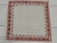 Old embroidered check, tablecloth, milo, Bulgarian embroidery