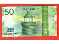 NORVEGIA NORGE 50 Krone emisiune 2017 NOU UNC