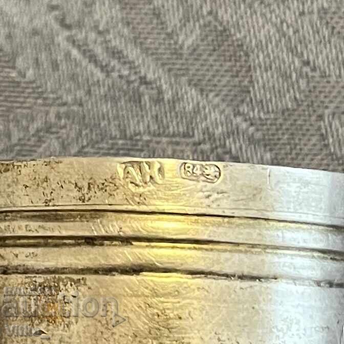 Silver cup, Tsarist Russia, markings - 5 Silver cup, Tsarist Russia, markings - 5