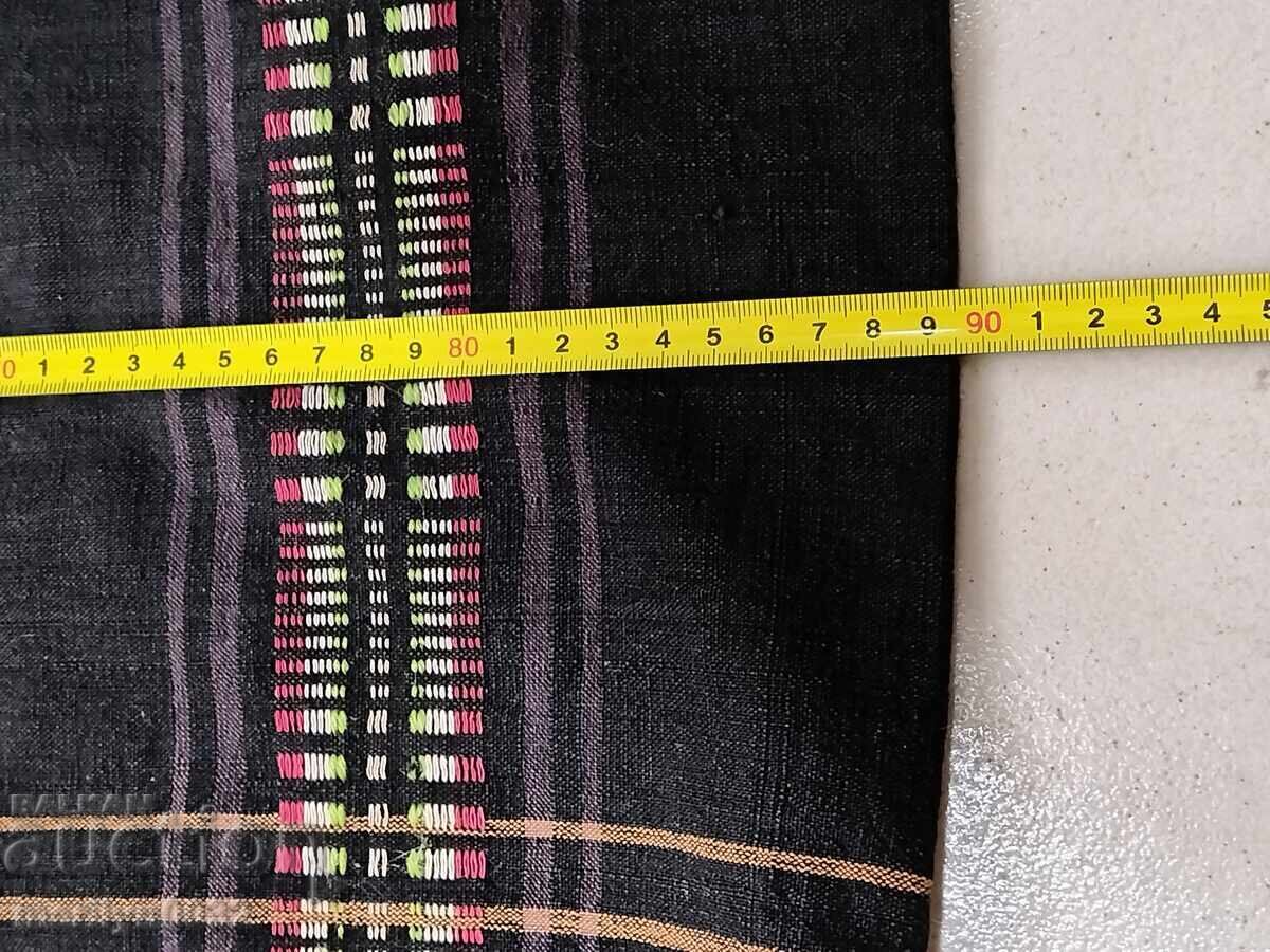 Old woven embroidered pillowcase on minderlock - 6 Old woven embroidered pillowcase on minderlock - 6