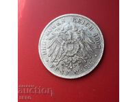 Germany-Prussia-replica of 5 marks 1907-NOT SILVER