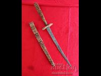 Old Thin Dagger FLISA, Knife, Blade