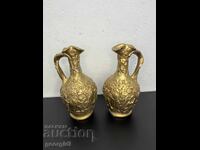 Large decorative baroque jugs / candlesticks. №6357