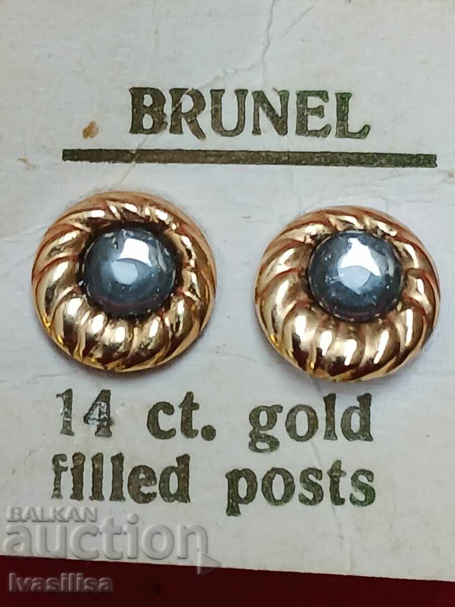 Delivery of Bulgarian gold-plated earrings