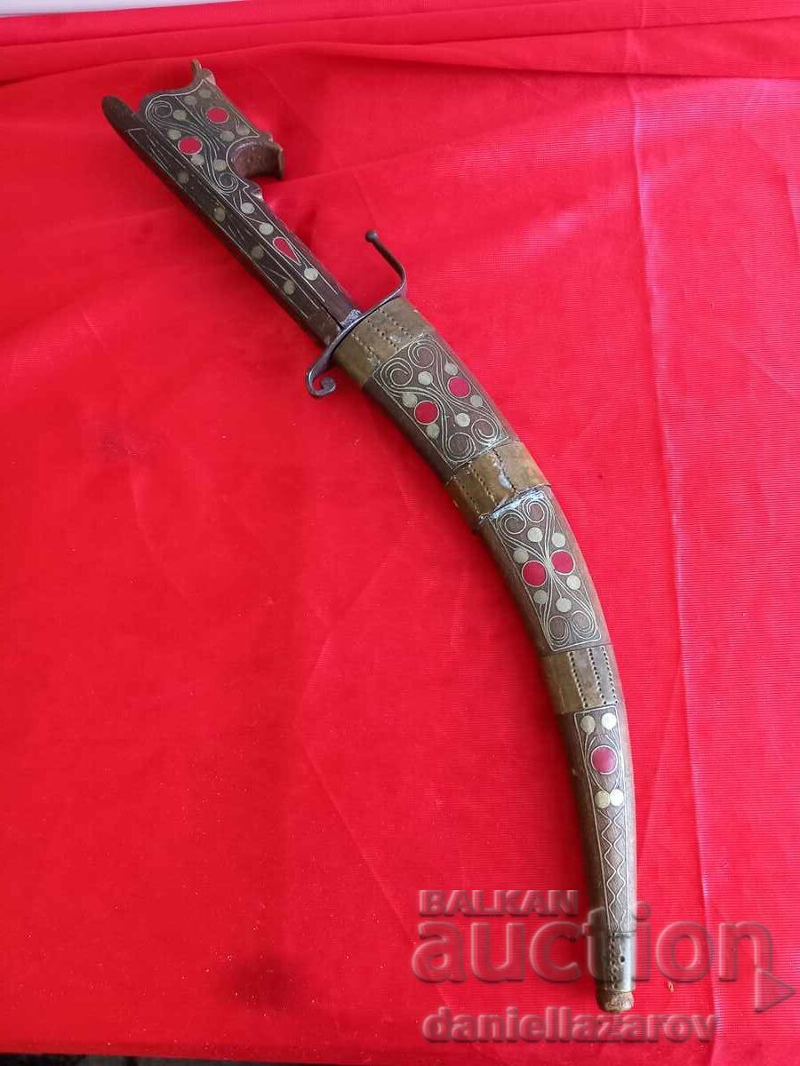 Παλιό στιλέτο NIMCHA, Λεπίδα, Μαχαίρι Scimitar - 5