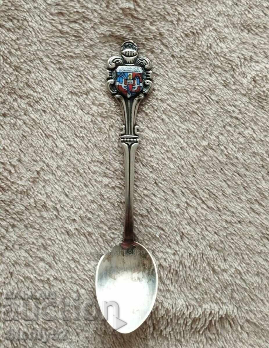 1 silver-plated tea/coffee spoon Dominican Republic. with price € 10.00 | 19.56 BGN 1 silver-plated tea/coffee spoon Dominican Republic. with price € 10.00 | 19.56 BGN