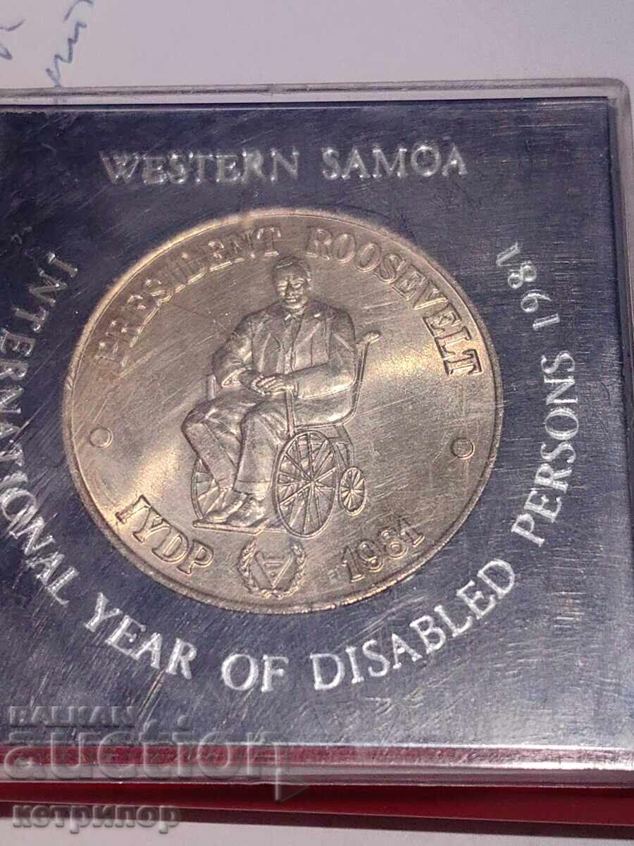 1 tala Samoa 1981 nickel with price 20.00 BGN | € 10.23 1 tala Samoa 1981 nickel with price 20.00 BGN | € 10.23