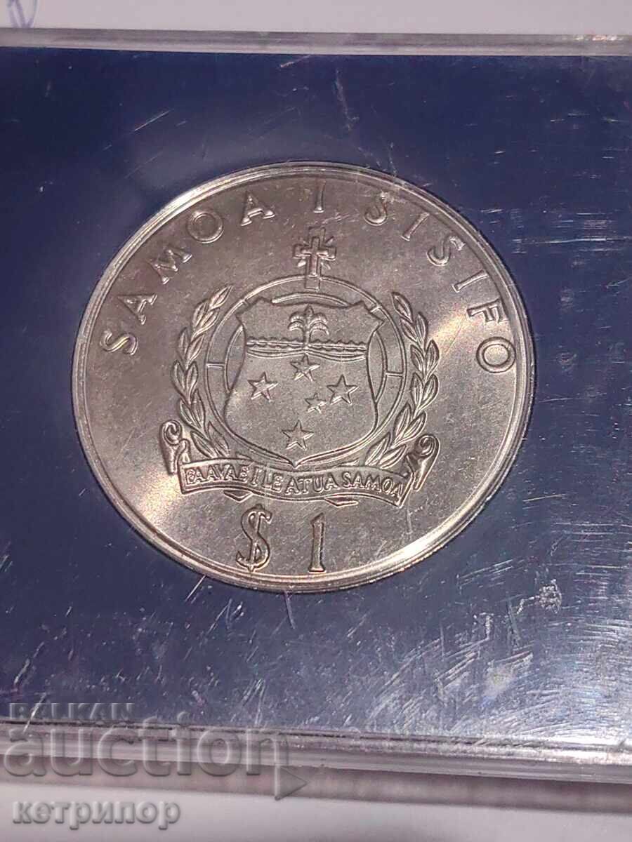 1 tala Samoa 1981 νικέλιο 1 tala Samoa 1981 νικέλιο