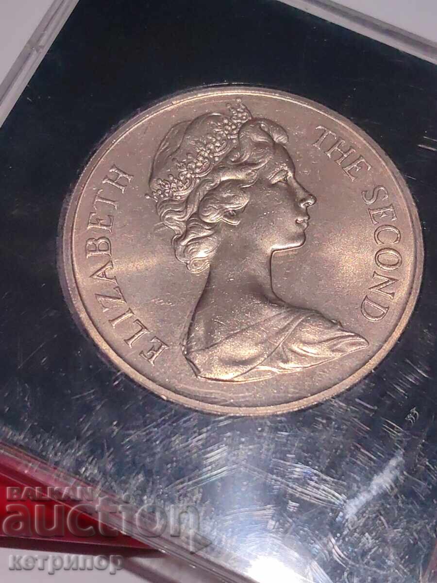 25 pence Saint Helena 1973 nickel with price 26.00 BGN | € 13.29 25 pence Saint Helena 1973 nickel with price 26.00 BGN | € 13.29