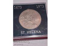 25 pence Saint Helena 1973 nickel