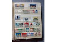 Lot of postage stamps.