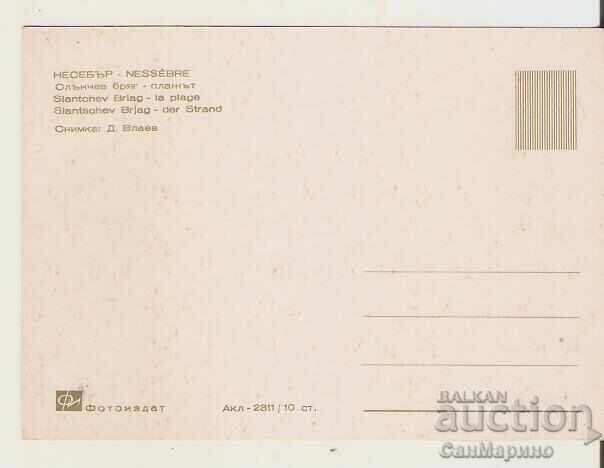 Card Bulgaria Sunny Beach Hotel "Globus" 3 ** with price 0.90 BGN | € 0.46 Card Bulgaria Sunny Beach Hotel "Globus" 3 ** with price 0.90 BGN | € 0.46