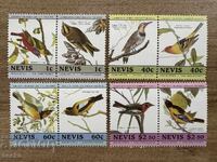 Nevis - Păsări - 200 de la nașterea lui Audubon (1985) MNH