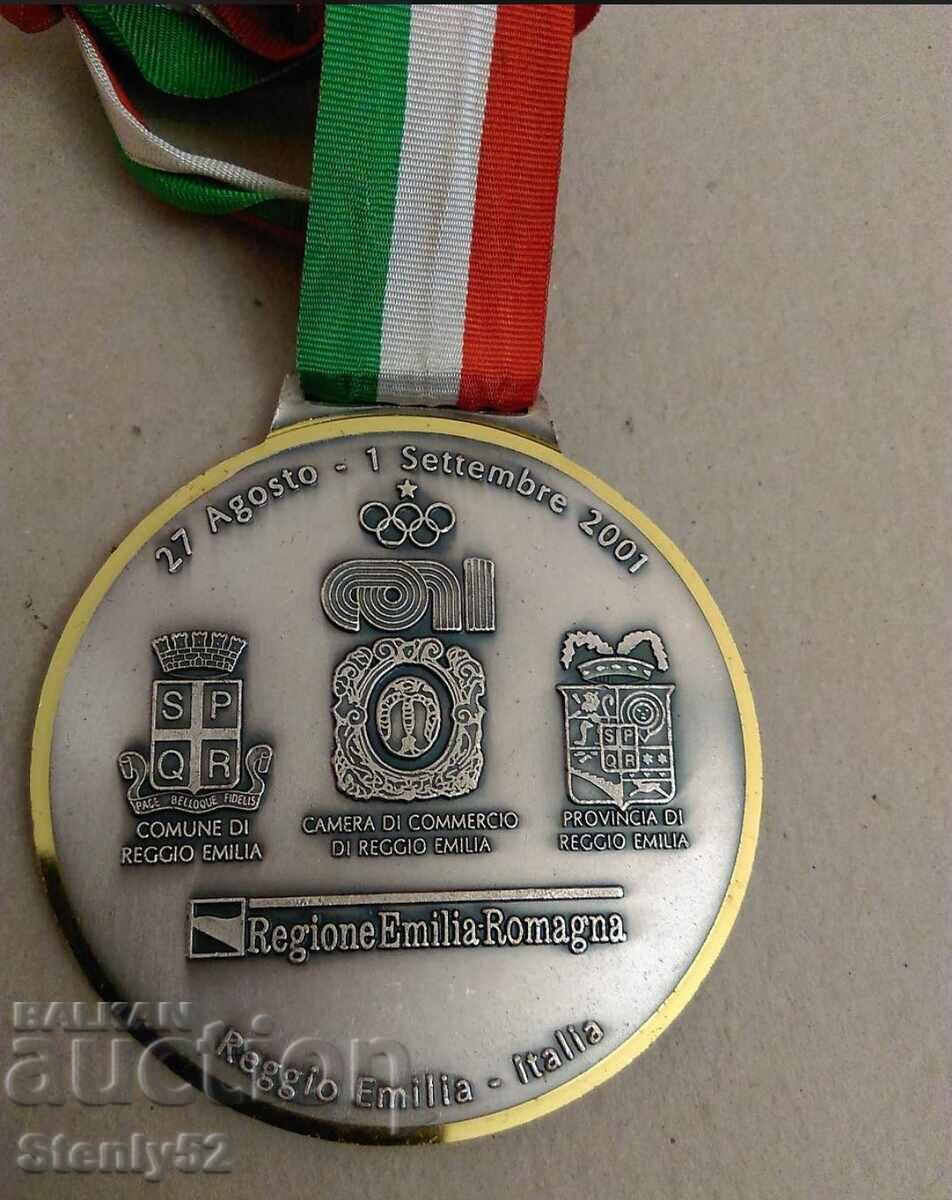 A sports medal from a competition. with price 45.00 BGN | € 23.01 A sports medal from a competition. with price 45.00 BGN | € 23.01