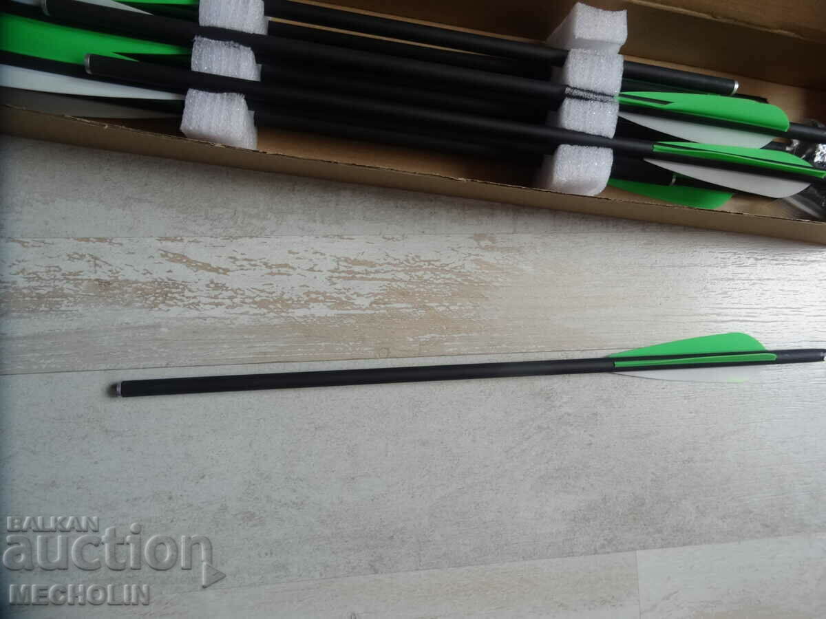 carbon crossbow arrows 12 pieces -2 with price 90.00 BGN | € 46.02 carbon crossbow arrows 12 pieces -2 with price 90.00 BGN | € 46.02