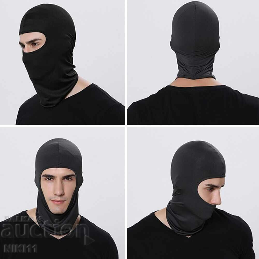Biker mask bonnet, black motorcycle mask, biker with price 10.00 BGN | € 5.11