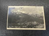 1952 Postcard photo view Pirin Todorin peak