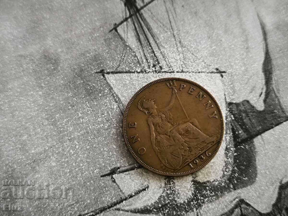 Coin - Great Britain - 1 penny | 1936 Coin - Great Britain - 1 penny | 1936