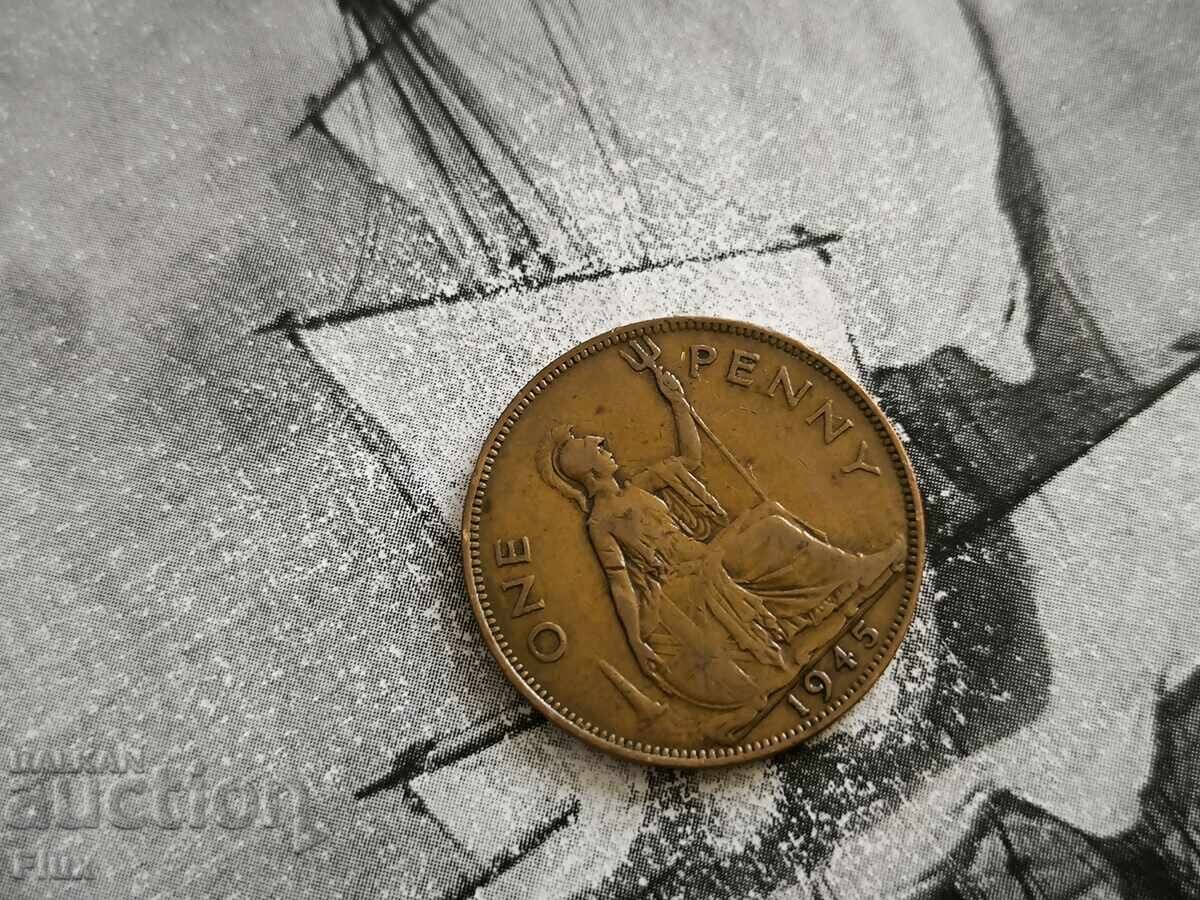Coin - Great Britain - 1 penny | 1945 Coin - Great Britain - 1 penny | 1945